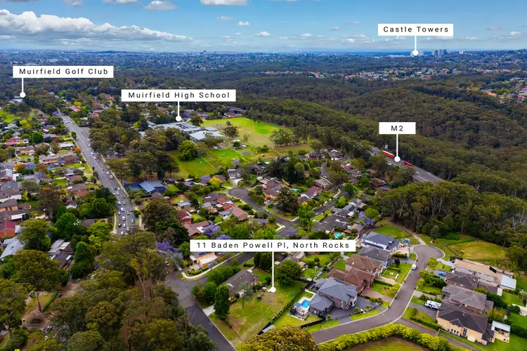 Fifth view of Homely house listing, 11 Baden Powell Place, North Rocks NSW 2151