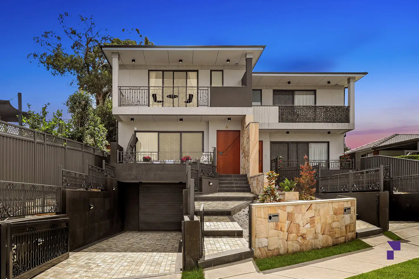 Main view of Homely semi-detached listing, 1B Maple Court, Greenacre NSW 2190