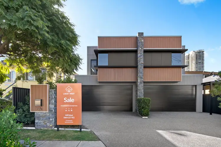 Main view of Homely semi-detached listing, 2/5 Gardenia Grove, Burleigh Heads QLD 4220