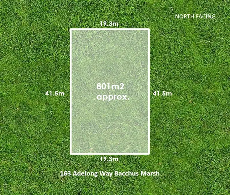 Main view of Homely land listing, 163 Adelong Way, Bacchus Marsh VIC 3340