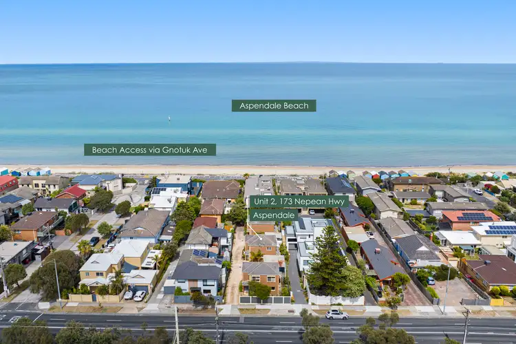 Main view of Homely townhouse listing, 2/173A Nepean Highway, Aspendale VIC 3195