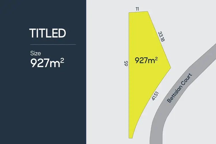 Second view of Homely land listing, 1 Bettalan Court, Spring Gully VIC 3550