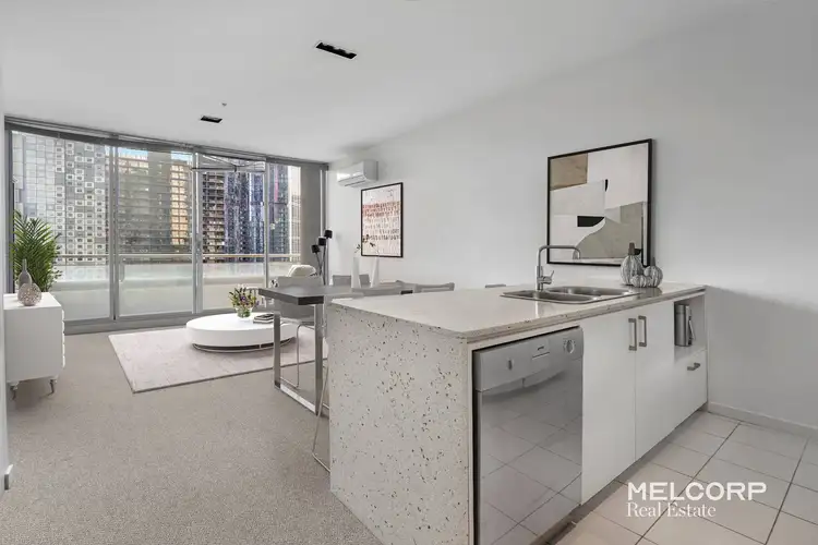 Second view of Homely apartment listing, 2007a/8 Franklin Street, Melbourne VIC 3000