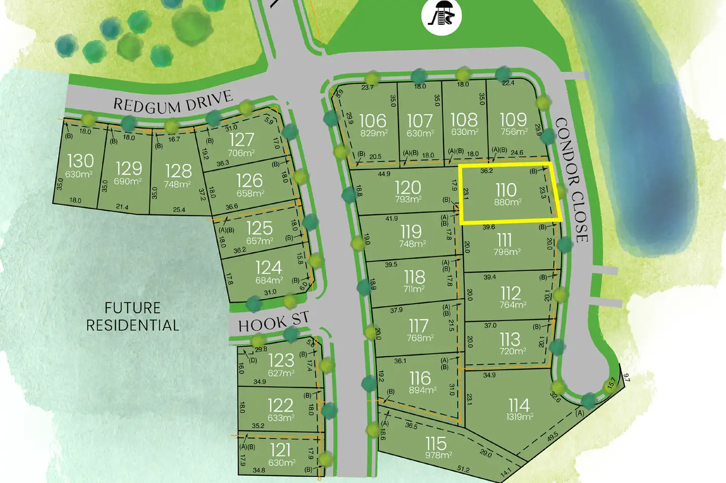 Main view of Homely land listing, LOT 110, 10 Condor Close, Singleton NSW 2330