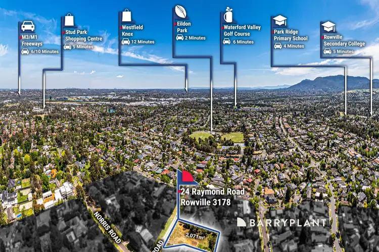 Seventh view of Homely land listing, 24 Raymond Road, Rowville VIC 3178