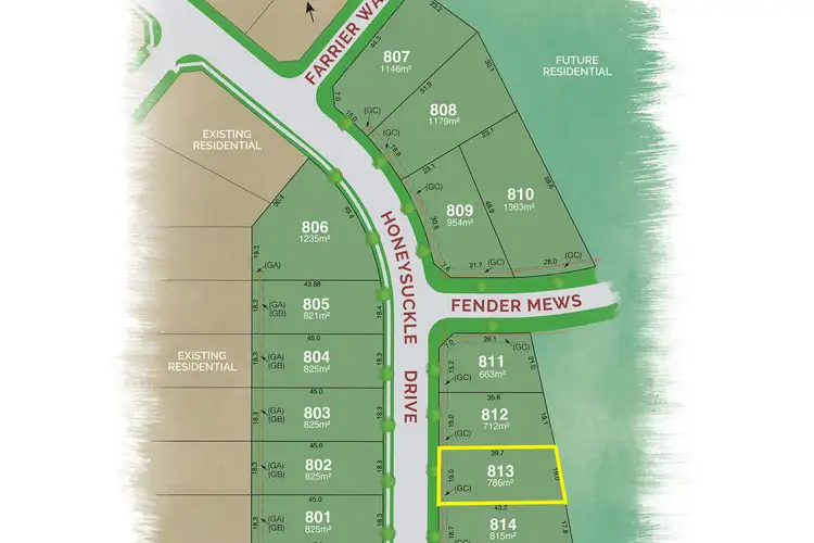 Main view of Homely land listing, LOT 813 Honeysuckle Drive, Armidale NSW 2350