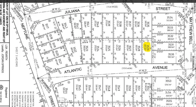 Second view of Homely land listing, 17 Atlantic Avenue, Jordan Springs NSW 2747