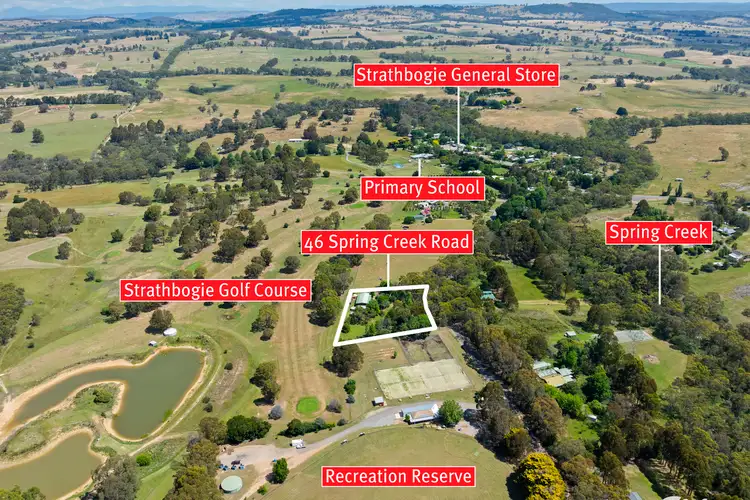 Second view of Homely house listing, 46 Spring Creek Road, Strathbogie VIC 3666
