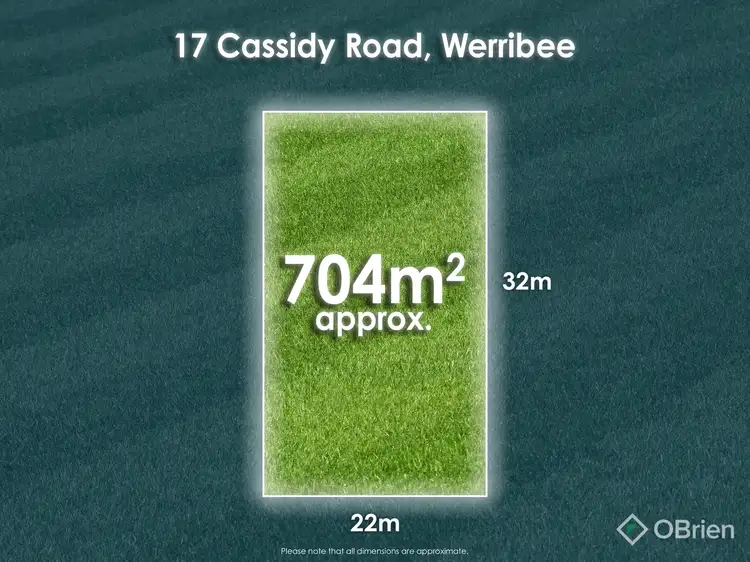Main view of Homely land listing, 17 Cassidy Road, Werribee VIC 3030