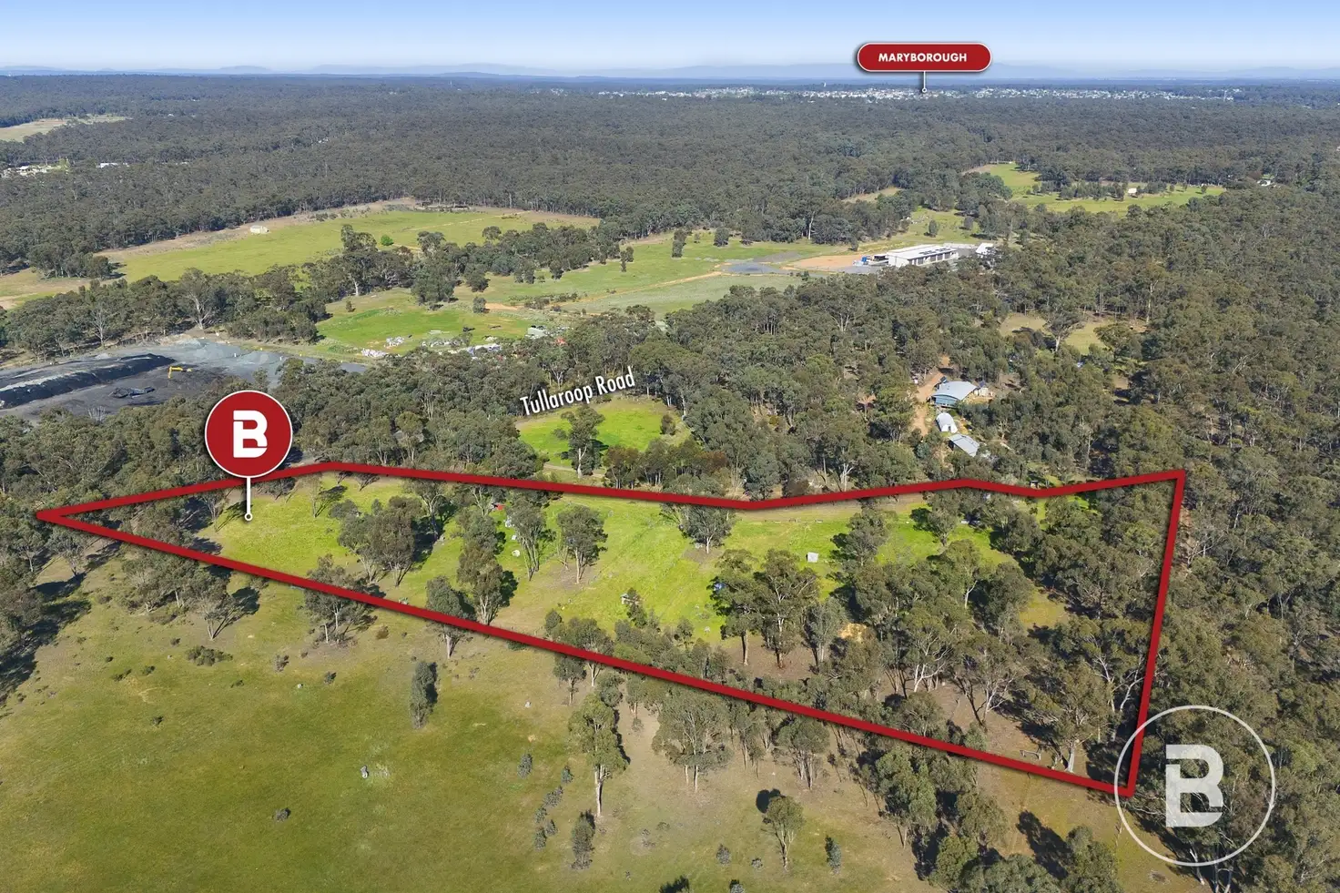 Main view of Homely land listing, 363 Tullaroop Road, Maryborough VIC 3465