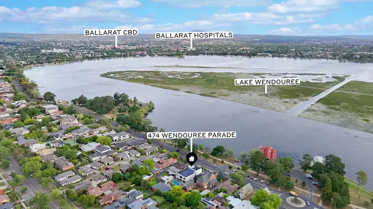 Third view of Homely house listing, 474 Wendouree Parade, Lake Wendouree VIC 3350
