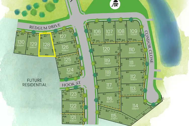 Second view of Homely land listing, LOT 128, 3 Redgum Drive, Singleton NSW 2330