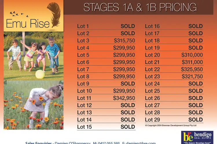 LOT 24 Emu Rise Estate, Strathfieldsaye VIC 3551