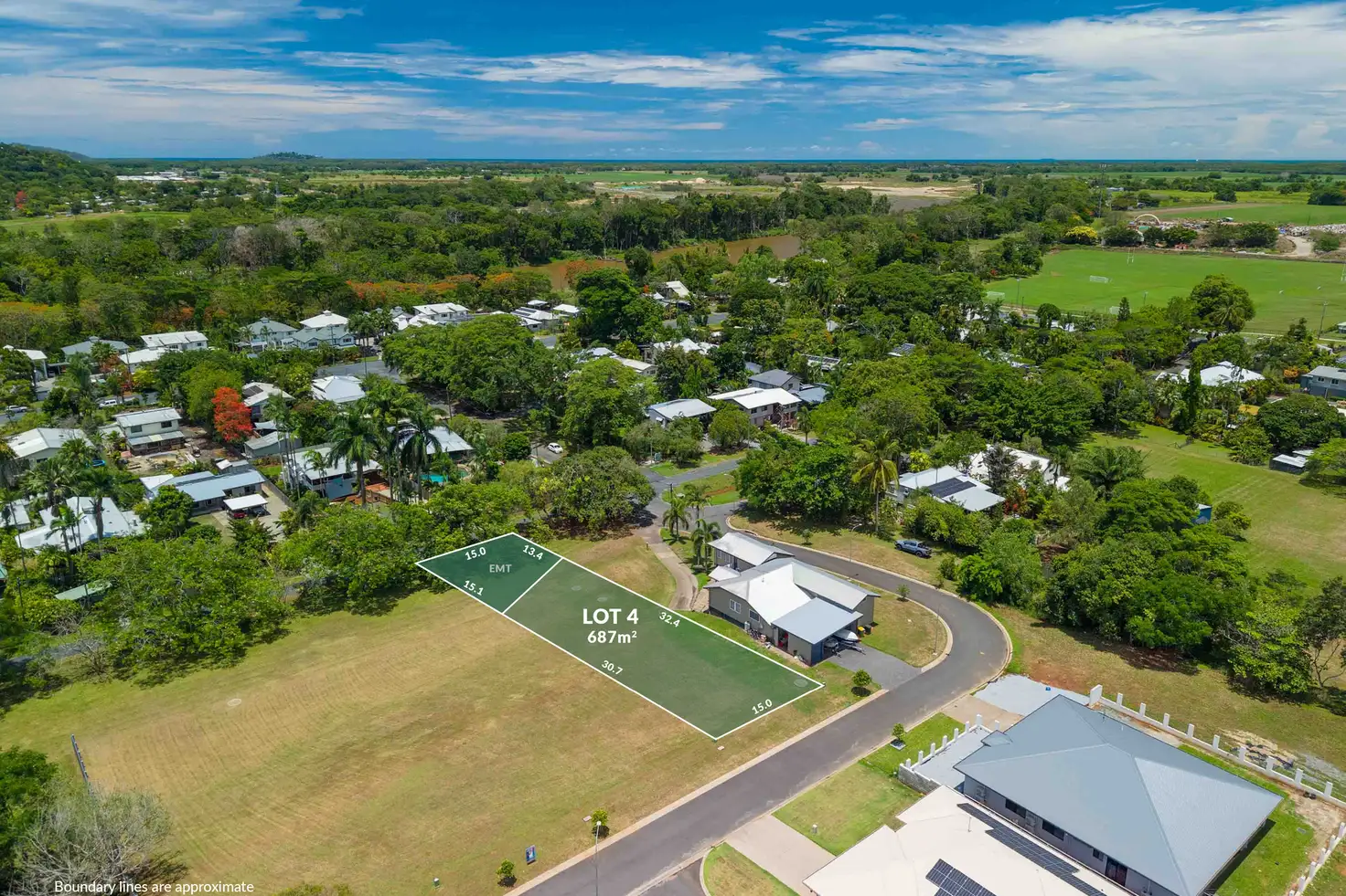 Main view of Homely land listing, 4 Kara Close, Kamerunga QLD 4870