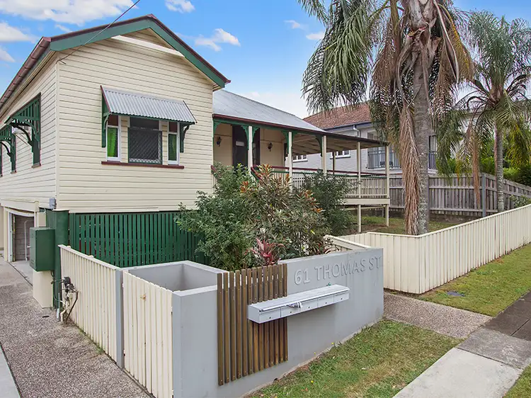 Main view of Homely townhouse listing, 1/61 Thomas Street, Greenslopes QLD 4120