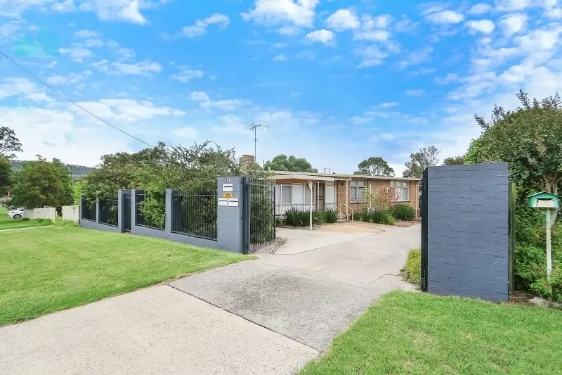 Main view of Homely block of units listing, 1,2&3/115 Colman Street, Wodonga VIC 3690