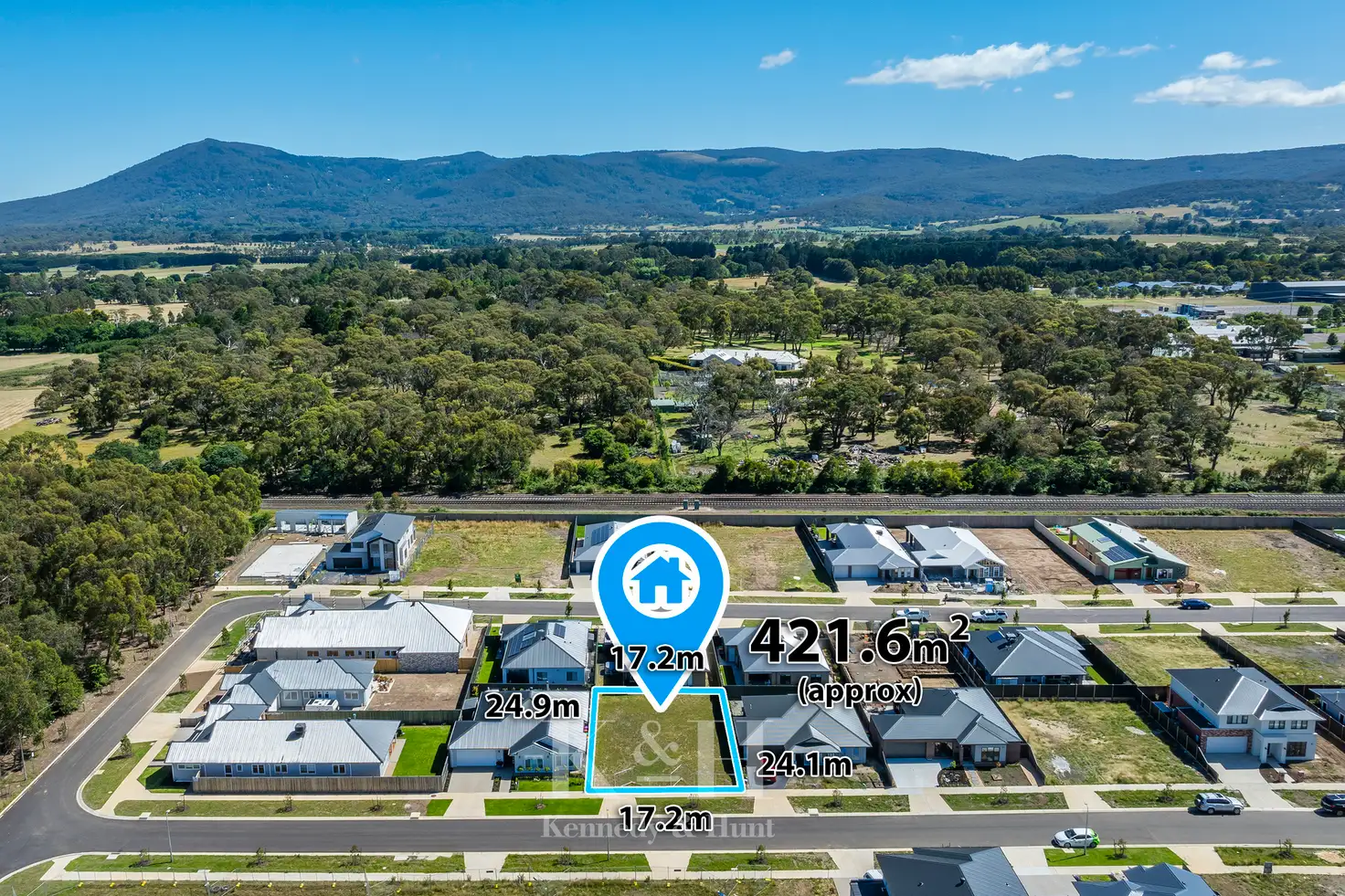 Main view of Homely land listing, 16 Haines Street, New Gisborne VIC 3438