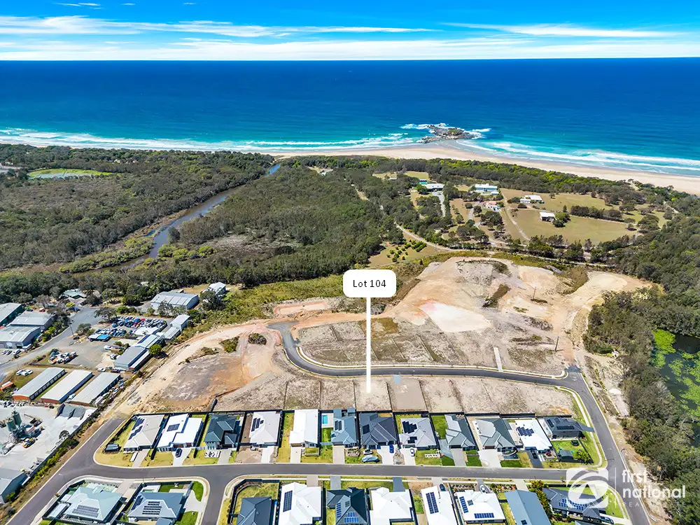 Main view of Homely land listing, LOT 104 Portsea Crescent, Woolgoolga NSW 2456
