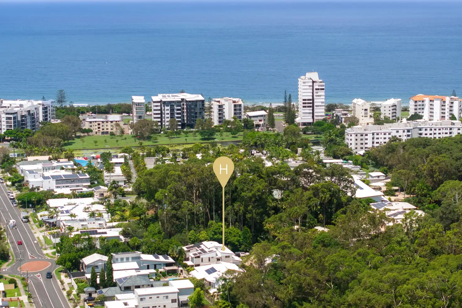 Main view of Homely townhouse listing, 3/2-4 Tranquil Place, Alexandra Headland QLD 4572