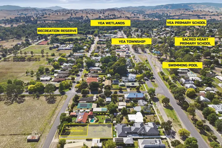 Main view of Homely land listing, 57a Snodgrass Street, Yea VIC 3717