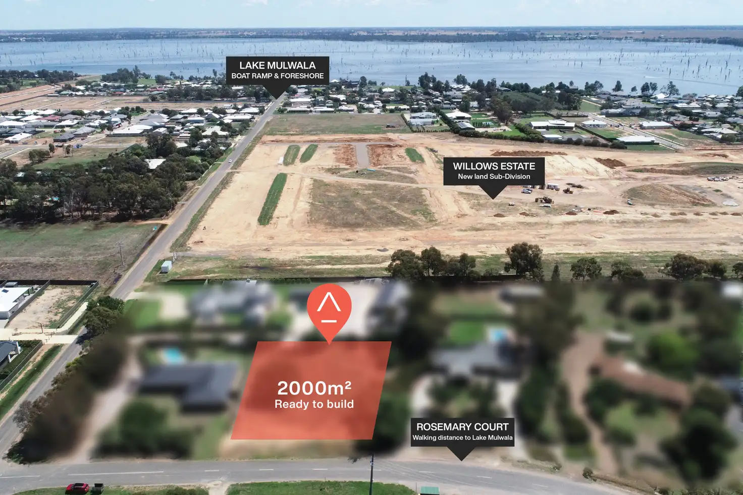 Main view of Homely land listing, 32A Hogans Road, Yarrawonga VIC 3730