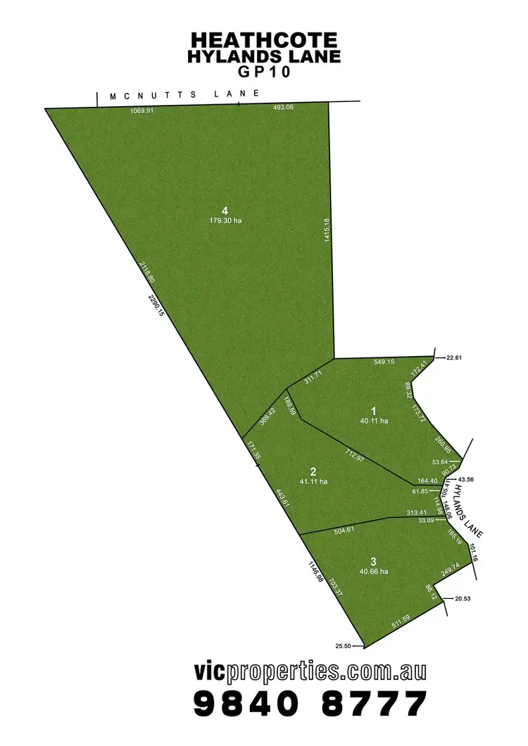 Fifth view of Homely rural property listing, LOT Lot 1 Hylands Lane, Heathcote VIC 3523