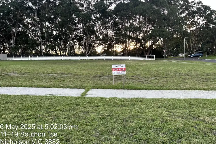 Main view of Homely land listing, LOT Lot 36, 65 Whitworth Drive, Nicholson VIC 3882