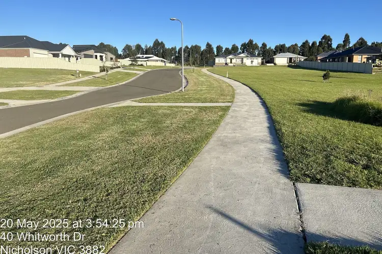 Second view of Homely land listing, LOT Lot 60, 26 Whitworth Drive, Nicholson VIC 3882
