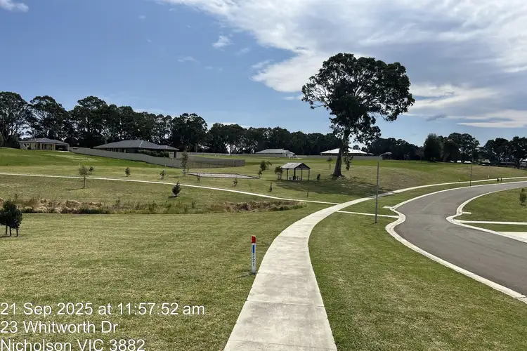 Third view of Homely land listing, LOT Lot 59, 23 Whitworth Drive, Nicholson VIC 3882
