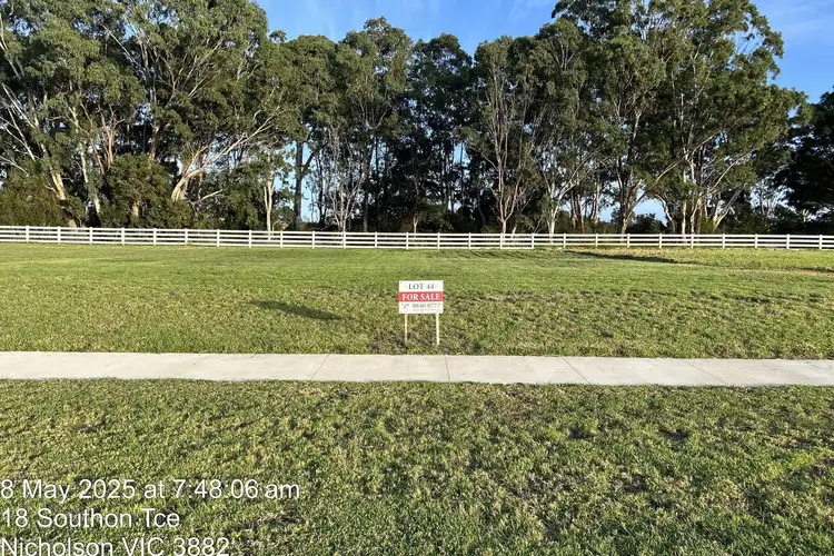 LOT Lot 44, 21 Southon Terrace, Nicholson VIC 3882