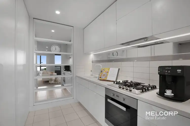 Second view of Homely apartment listing, 4112/500 Elizabeth Street, Melbourne VIC 3000
