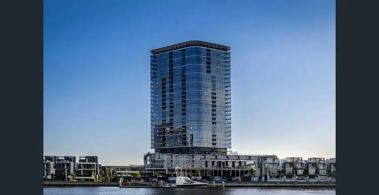 Main view of Homely apartment listing, 1402/81 South Wharf Drive, Docklands VIC 3008