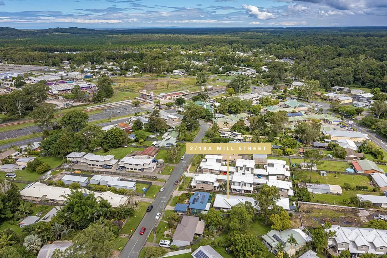 Main view of Homely semi-detached listing, 2/18A Mill Street, Landsborough QLD 4550