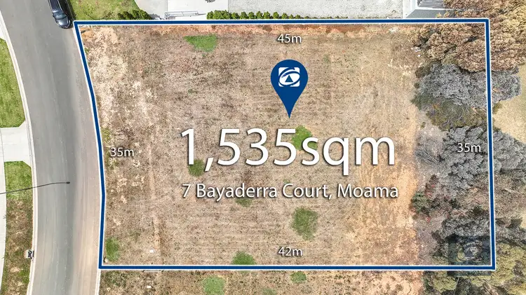 Second view of Homely land listing, 7 Bayaderra Court, Moama NSW 2731