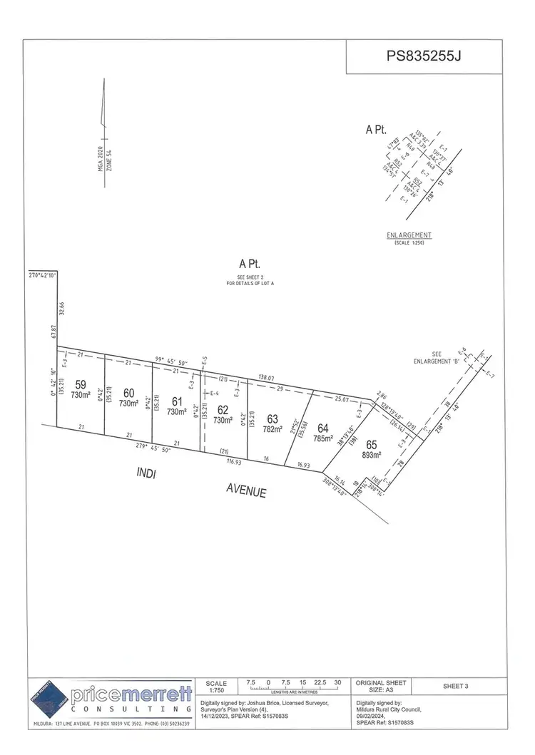 Second view of Homely land listing, 139-151 Indi Avenue, Red Cliffs VIC 3496