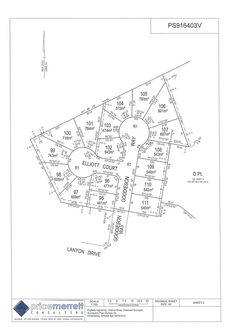 Fifth view of Homely land listing, 139-151 Indi Avenue, Red Cliffs VIC 3496