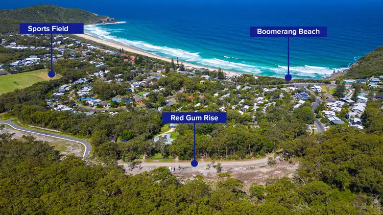 Main view of Homely land listing, LOT 100 Redgum Road, Boomerang Beach NSW 2428