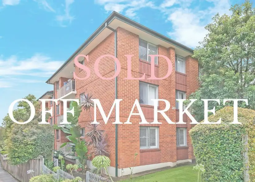 Main view of Homely unit listing, 1/20 Meadow Crescent, Meadowbank NSW 2114