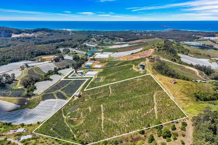 Main view of Homely land listing, Lot 3 Puhos Road, Sandy Beach NSW 2456