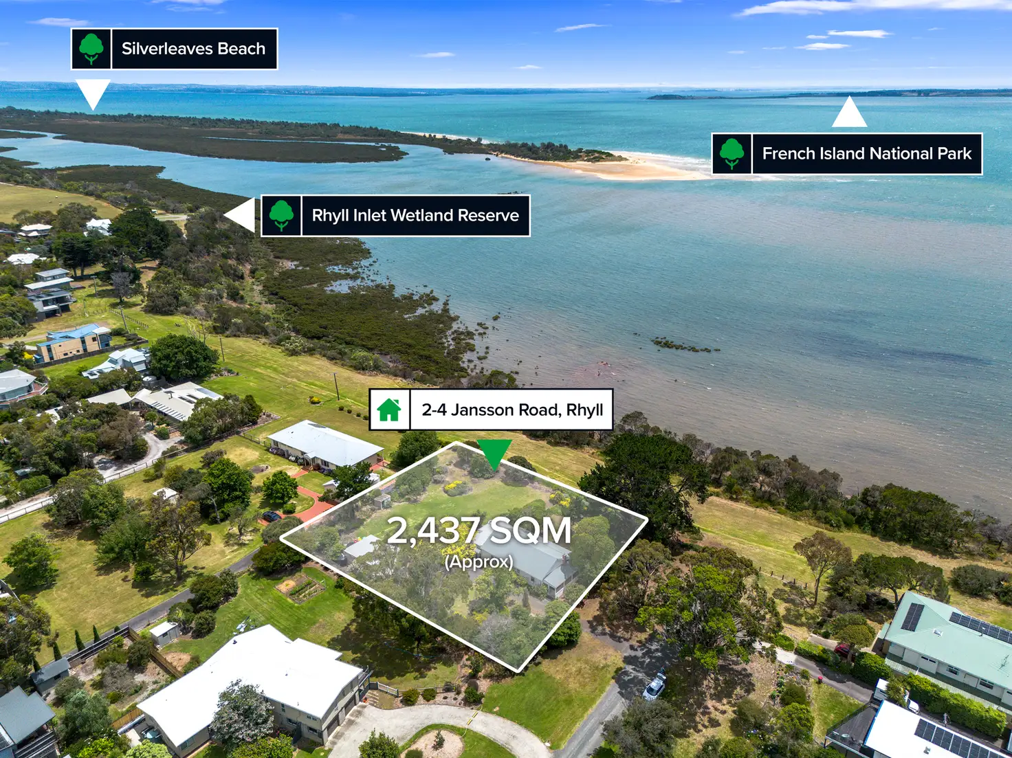 Main view of Homely house listing, 2-4 Jansson Road, Rhyll VIC 3923