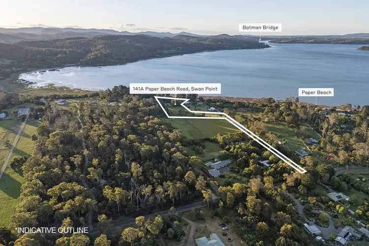 Second view of Homely land listing, 141a Paper Beach Road, Swan Point TAS 7275
