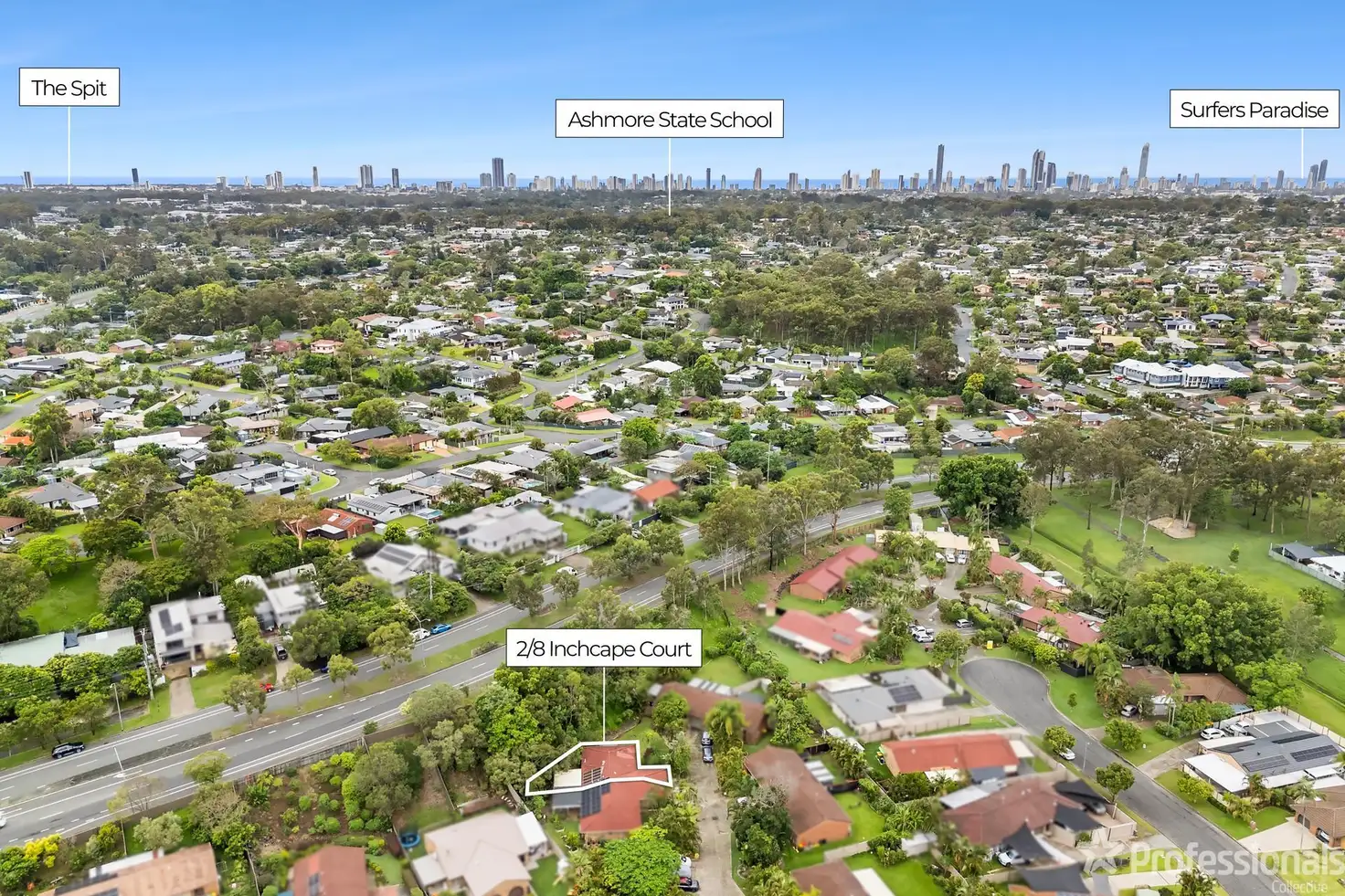 Main view of Homely house listing, 2/8 Inchcape Court, Ashmore QLD 4214