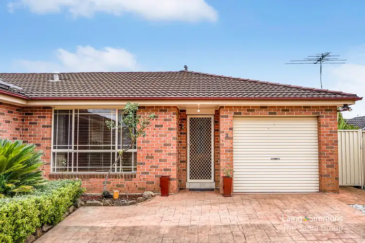 Main view of Homely villa listing, 2/4B Carinya Road, Girraween NSW 2145