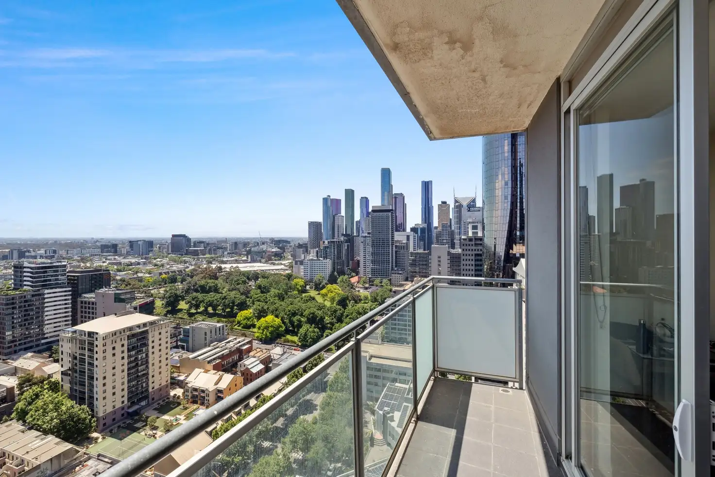 Main view of Homely apartment listing, 3105/288 Spencer Street, Melbourne VIC 3000