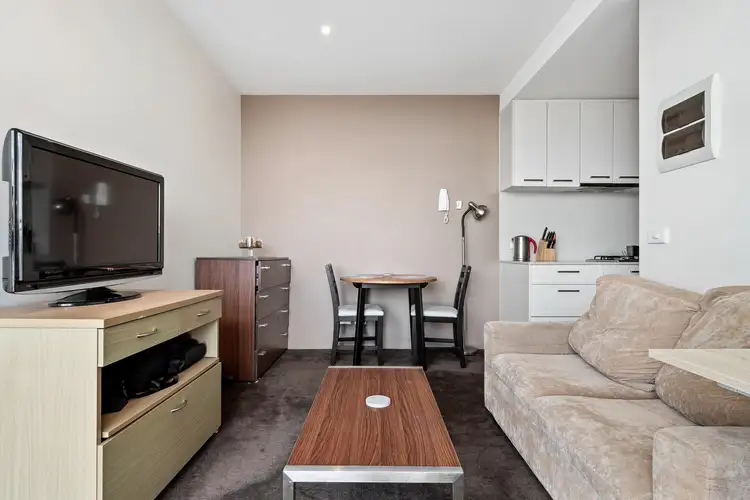 Second view of Homely apartment listing, 3105/288 Spencer Street, Melbourne VIC 3000