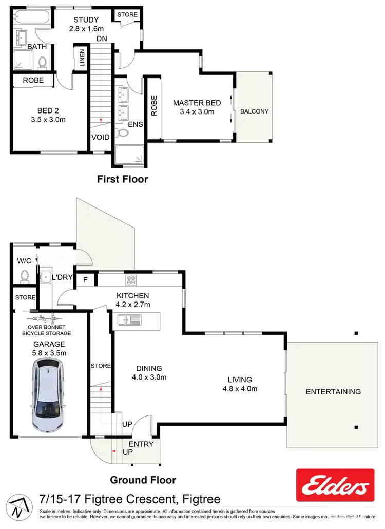 Fifth view of Homely townhouse listing, 7/15-17 Figtree Crescent, Figtree NSW 2525