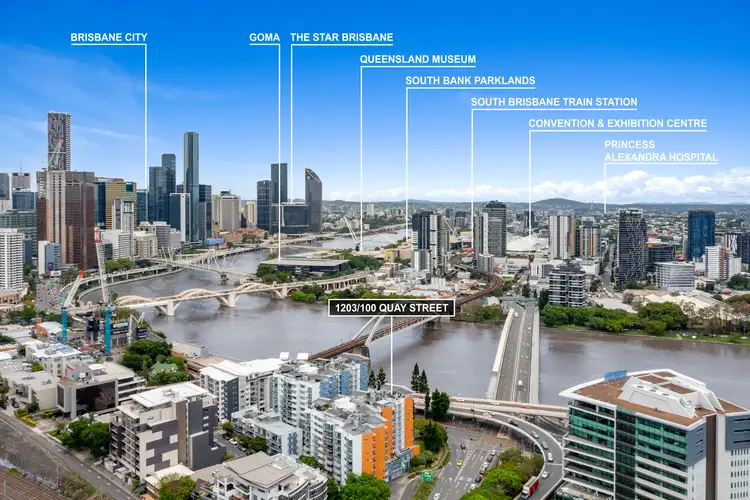Fourth view of Homely apartment listing, 1203/100 Quay Street, Brisbane City QLD 4000