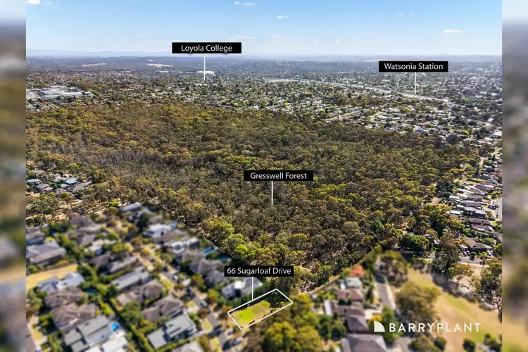 Fifth view of Homely land listing, 66 Sugarloaf Drive, Macleod VIC 3085