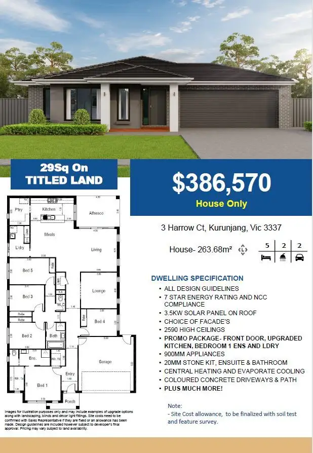 Second view of Homely land listing, 3 Harrow Court, Kurunjang VIC 3337