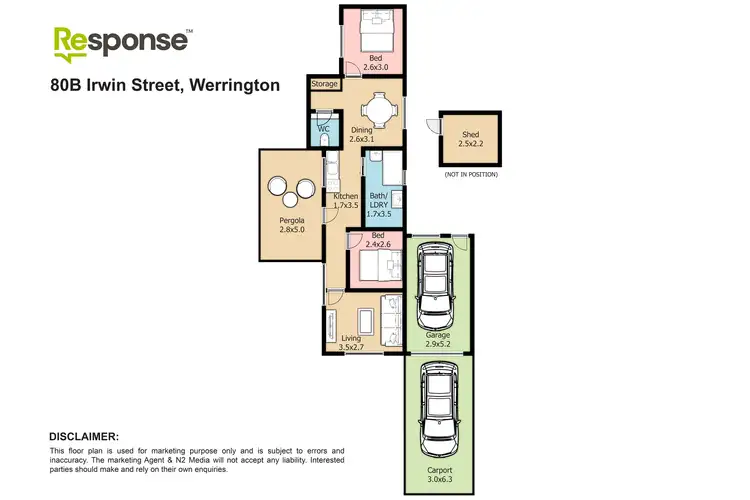 Second view of Homely house listing, 80b Irwin Street, Werrington NSW 2747